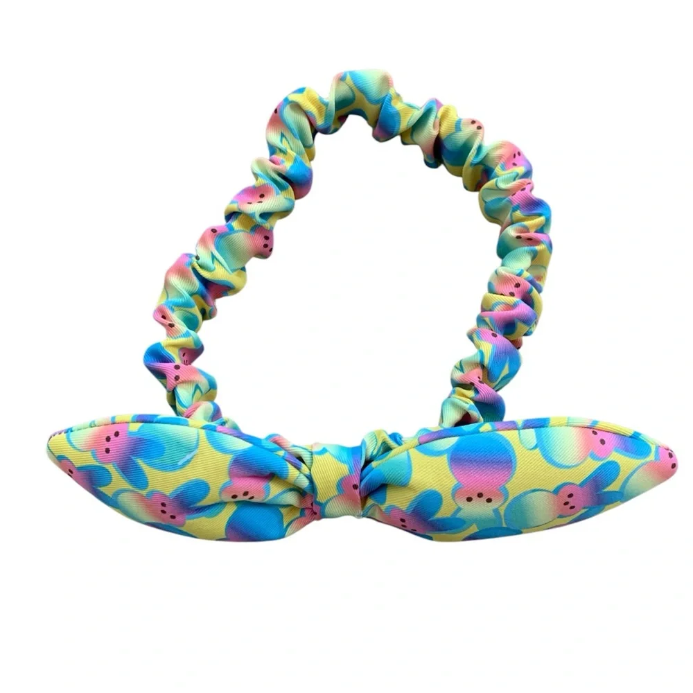 Peeps Easter Bunny Iconic Colorful Kids Hairband headband rainbow new!